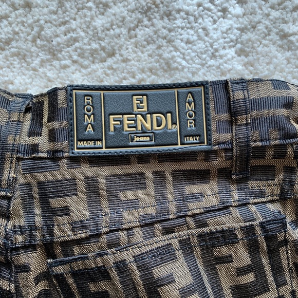 Fendi Zucca Jeans - Picture 3 of 4